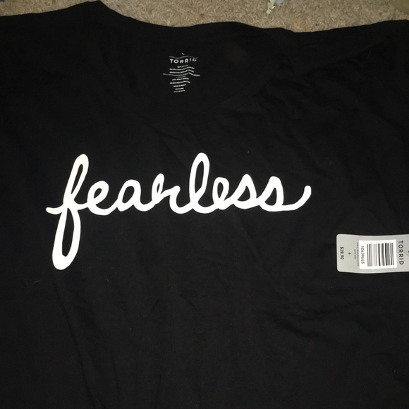 torrid Tops - FIRM PRICE - Fearless Tee